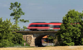 Älteste in Betrieb befindliche Eisenbahnbrücke Deutschlands © DB AG/Kai Michael Neuhold